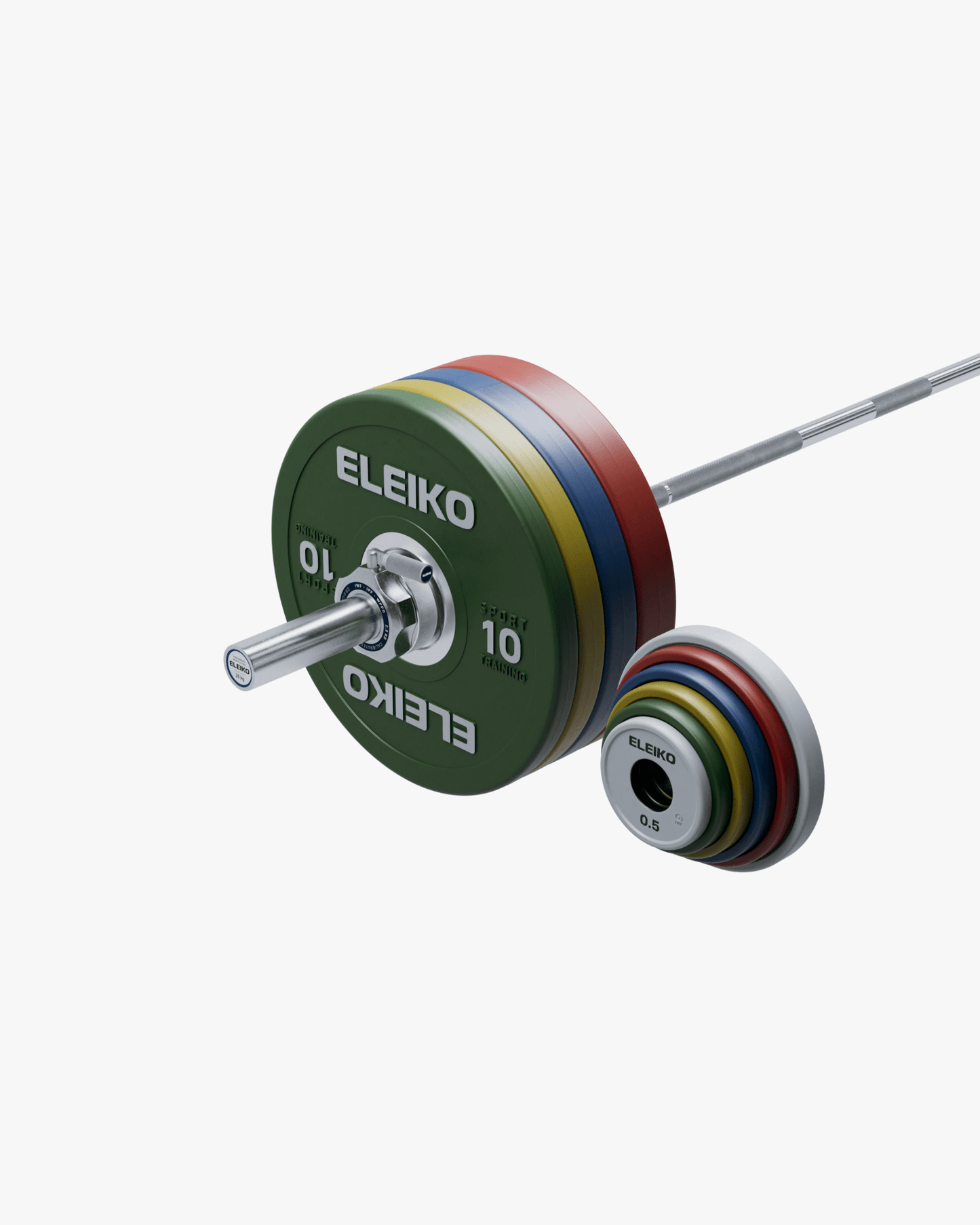 Комплект штанги Eleiko Performance - 190 кг, чоловічий, кольоровий