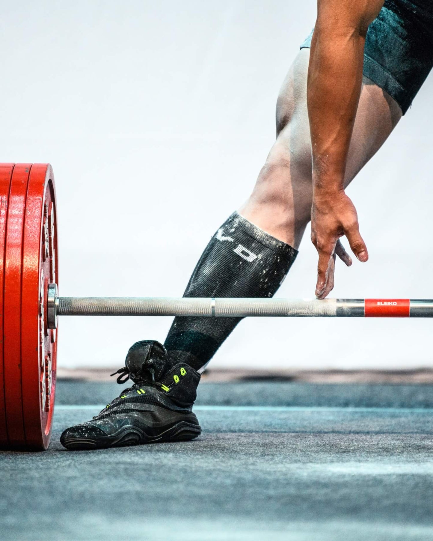 Гриф змагальний для пауерліфтингу Eleiko IPF – 20 кг