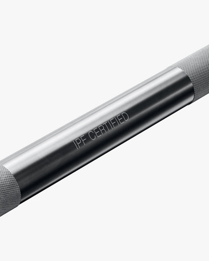 Гриф змагальний для пауерліфтингу Eleiko IPF – 20 кг