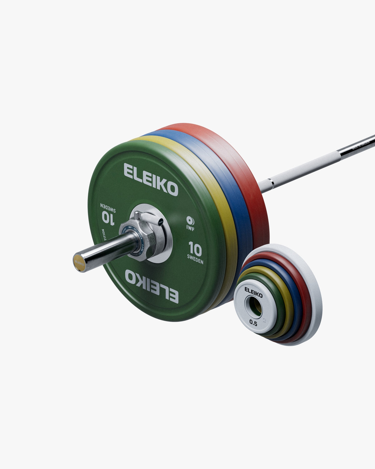 Комплект штанги змагальної для важкої атлетики Eleiko IWF - 190 кг, чоловічий