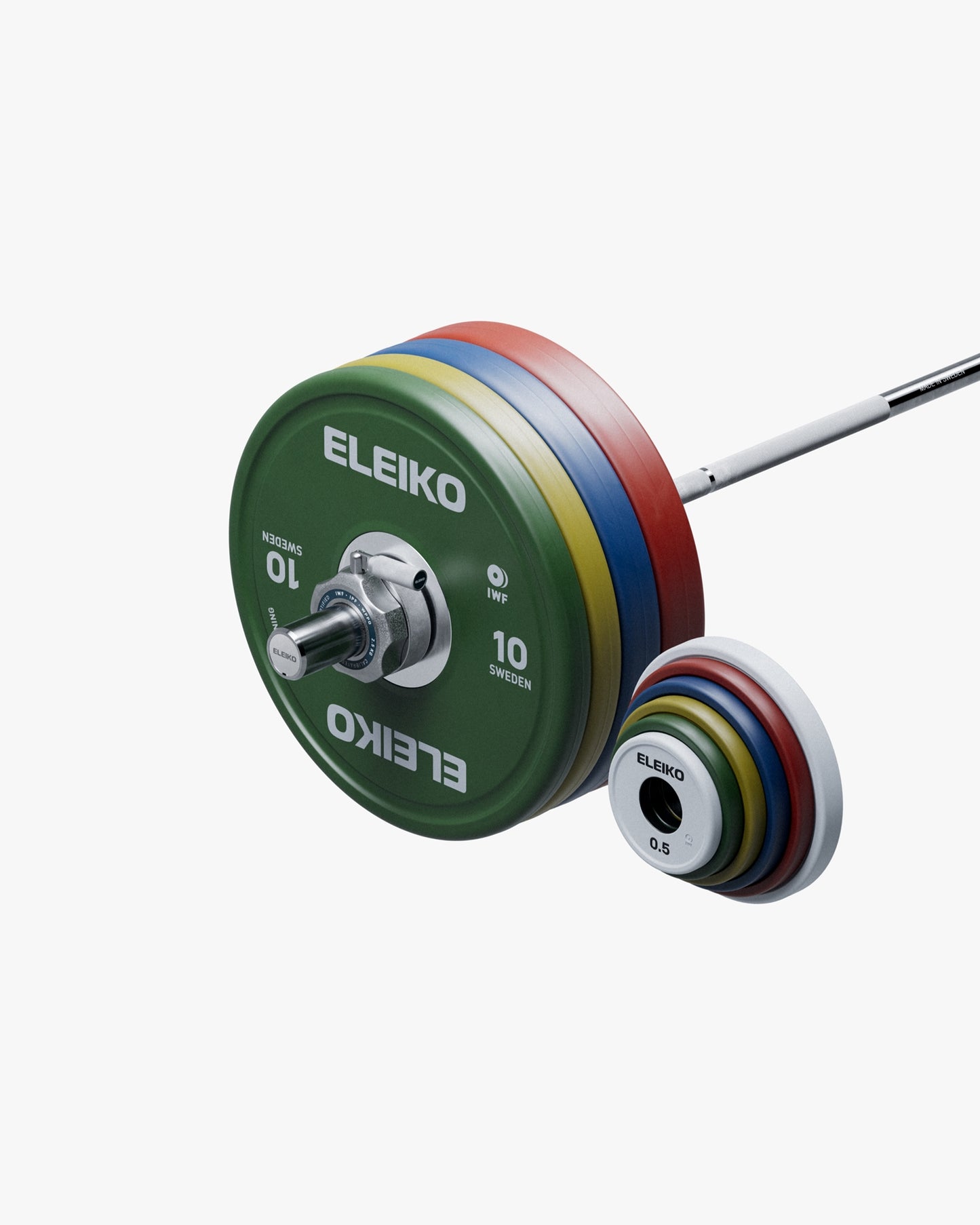 Комплект штанги тренувальної для важкої атлетики Eleiko IWF - 185 кг, жіночий