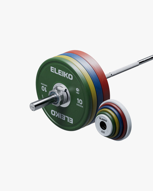 Комплект штанги тренувальної для важкої атлетики Eleiko IWF - 190 кг, чоловічий