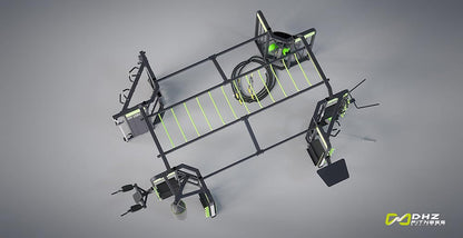 Станція для групових функціональних тренувань DHZ E360B