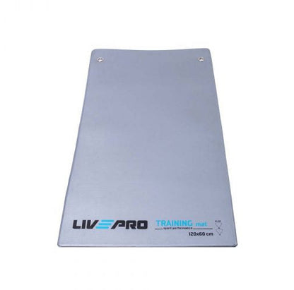 Килимок для фітнесу з люверсами LIVEPRO LP8220/GY