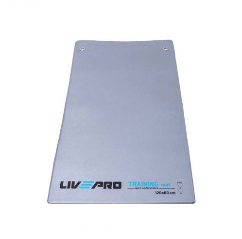 Килимок для фітнесу з люверсами LIVEPRO LP8220/GY